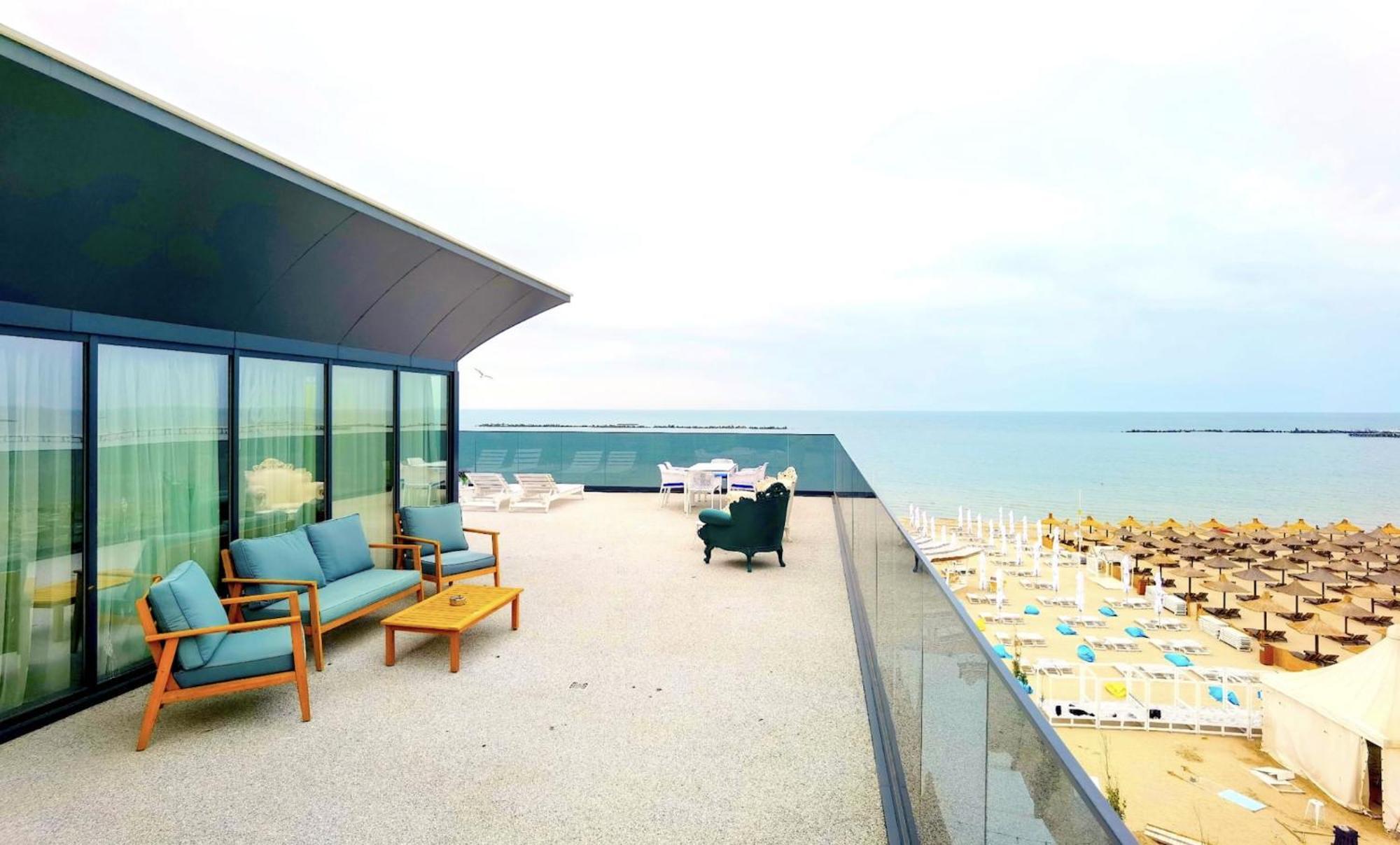 Riva Mamaia Beach Aparthotel Kamer foto